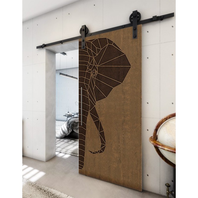 Holzschiebetür Barn-Line - Holz-Mix Model 1062 Holzschiebetür Barn-Line - Holz-Mix Model 1062