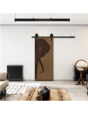 Holzschiebetür Barn-Line - Holz-Mix  Model 1062