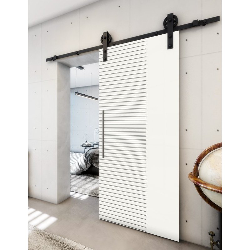 Holzschiebetür Barn-Line - Weiss Model 1012 Holzschiebetür Barn-Line - Weiss Model 1012