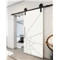 Holzschiebetür Barn-Line - Weiss Model 1068 Holzschiebetür Barn-Line - Weiss Model 1068