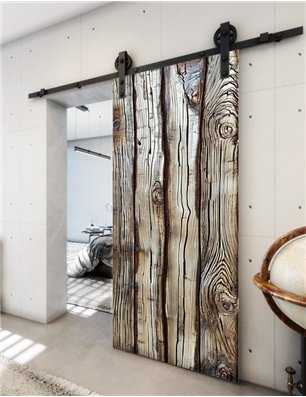 Holzschiebetür Barn-Line - Holzkunst  Model 1095