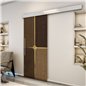 Holzschiebetür Eco-Line - Holz-Mix Model 1017 Holzschiebetür Eco-Line - Holz-Mix Model 1017