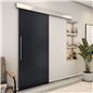 Holzschiebetür Eco-Line - Schwarz Model 1072 Holzschiebetür Eco-Line - Schwarz Model 1072