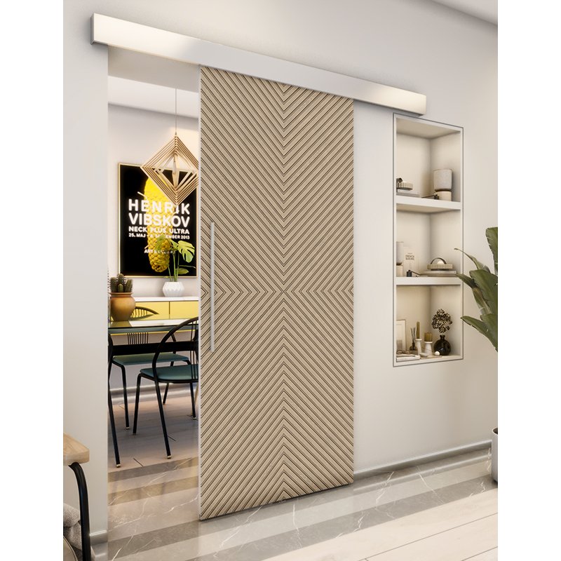 Holzschiebetür Eco-Line - Eiche Model 1047 Holzschiebetür Eco-Line - Eiche Model 1047