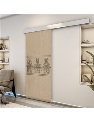 Holzschiebetür Eco-Line - Eiche  Model 1063