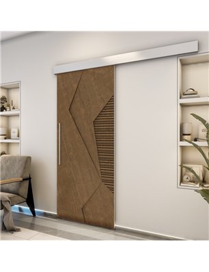 Holzschiebetür Eco-Line - Nussbaum  Model 1033