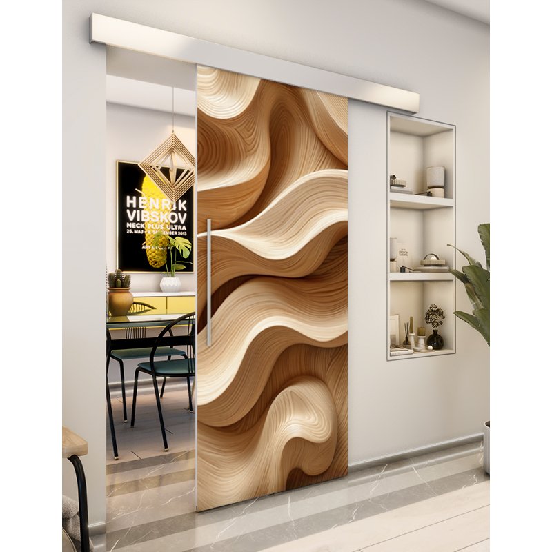 Holzschiebetür Eco-Line - Holzkunst Model 1008 Holzschiebetür Eco-Line - Holzkunst Model 1008