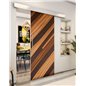 Holzschiebetür Eco-Line - Holzkunst Model 1058 Holzschiebetür Eco-Line - Holzkunst Model 1058