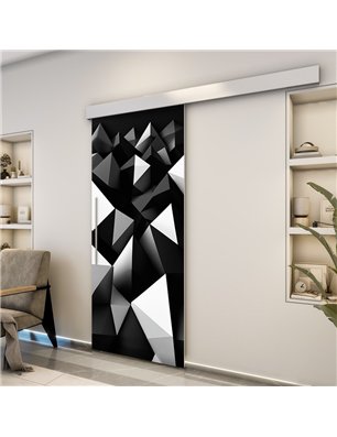 Holzschiebetür Eco-Line - Geometrie  Model 1004