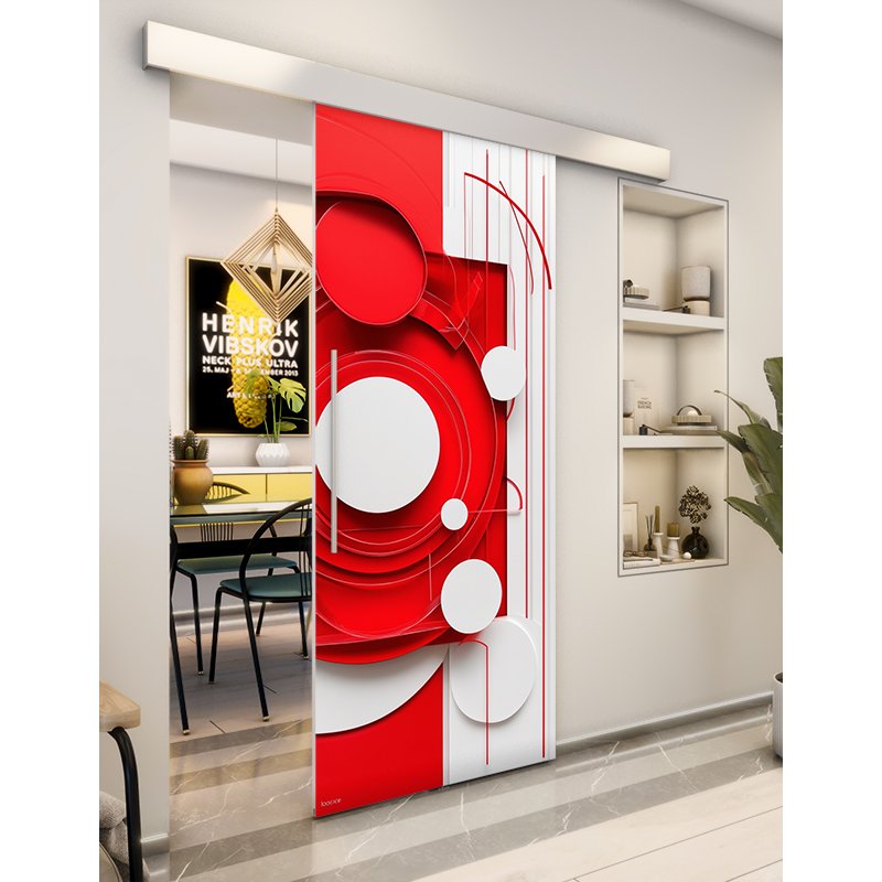 Holzschiebetür Eco-Line - Geometrie Model 1005 Holzschiebetür Eco-Line - Geometrie Model 1005