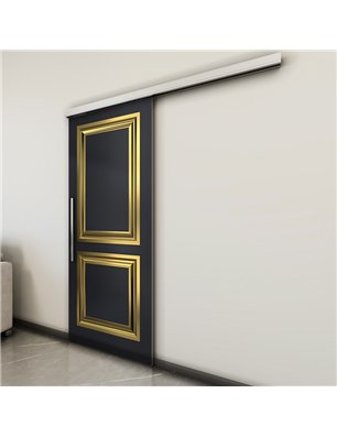 Holzschiebetür Slim-Line - Holz-Mix  Model 1023