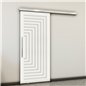 Holzschiebetür Slim-Line - Weiss Model 1001 Holzschiebetür Slim-Line - Weiss Model 1001