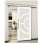 Holzschiebetür Slim-Line - Weiss Model 1051 Holzschiebetür Slim-Line - Weiss Model 1051