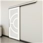 Holzschiebetür Slim-Line - Weiss Model 1051 Holzschiebetür Slim-Line - Weiss Model 1051