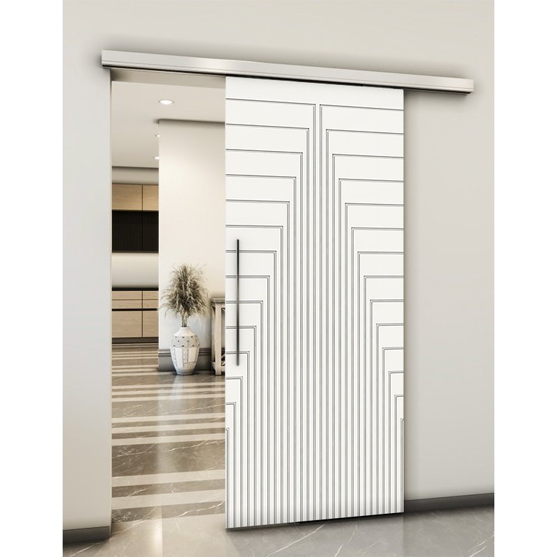Holzschiebetür Slim-Line - Weiss Model 1052 Holzschiebetür Slim-Line - Weiss Model 1052