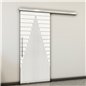 Holzschiebetür Slim-Line - Weiss Model 1052 Holzschiebetür Slim-Line - Weiss Model 1052