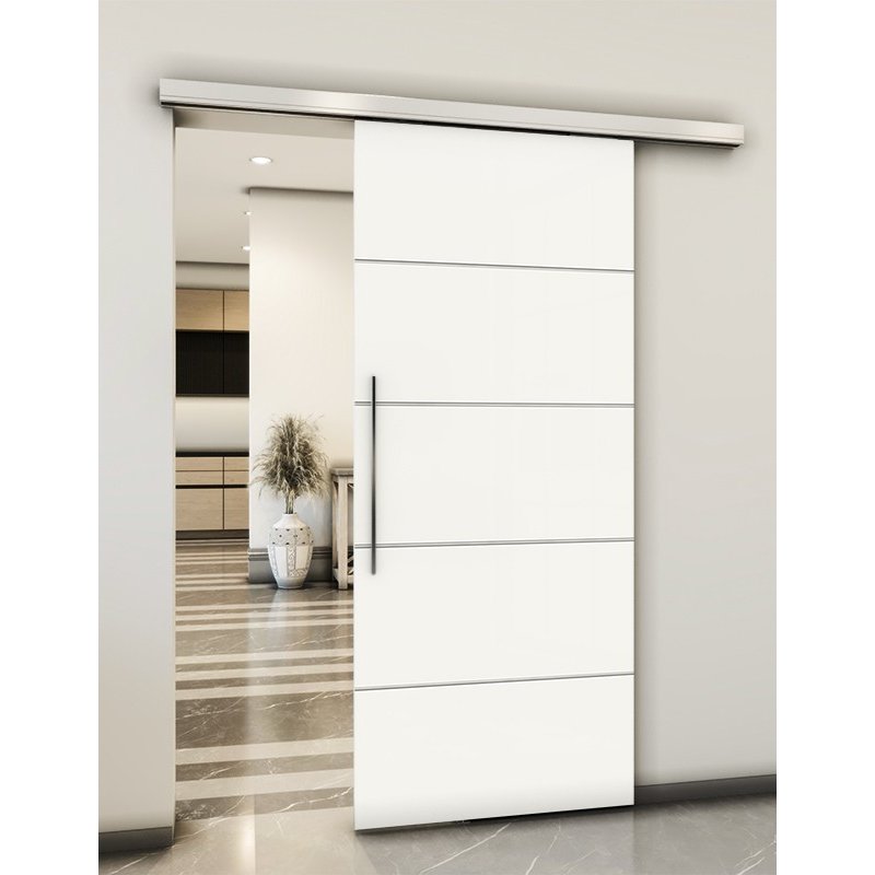 Holzschiebetür Slim-Line - Weiss Model 1066 Holzschiebetür Slim-Line - Weiss Model 1066