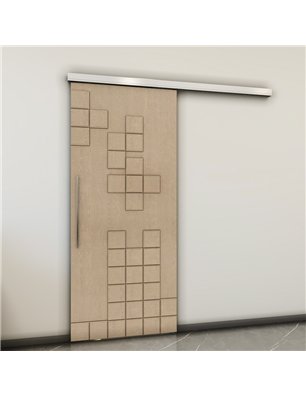 Holzschiebetür Slim-Line - Eiche  Model 1081