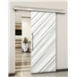 Holzschiebetür Slim-Line - Weiss 3D Model 1022 Holzschiebetür Slim-Line - Weiss 3D Model 1022