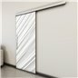 Holzschiebetür Slim-Line - Weiss 3D Model 1022 Holzschiebetür Slim-Line - Weiss 3D Model 1022