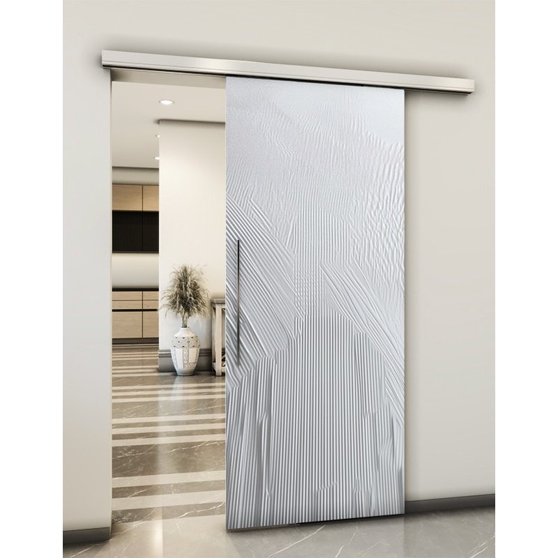 Holzschiebetür Slim-Line - Weiss 3D Model 1031 Holzschiebetür Slim-Line - Weiss 3D Model 1031