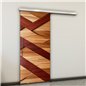 Holzschiebetür Slim-Line - Holzkunst  Model 1060