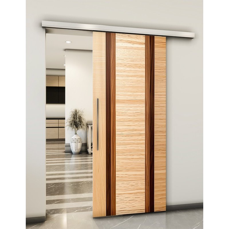 Holzschiebetür Slim-Line - Holzkunst Model 1066 Holzschiebetür Slim-Line - Holzkunst Model 1066