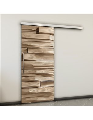Holzschiebetür Slim-Line - Holzkunst  Model 1086