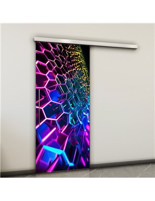 Holzschiebetür Slim-Line - Geometrie  Model 1007