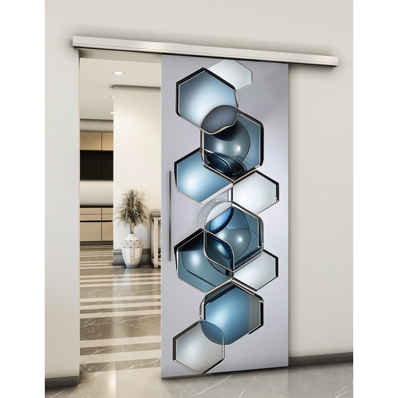 Holzschiebetür Slim-Line - Geometrie Model 1014 Holzschiebetür Slim-Line - Geometrie Model 1014