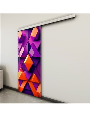 Holzschiebetür Slim-Line - Geometrie  Model 1018