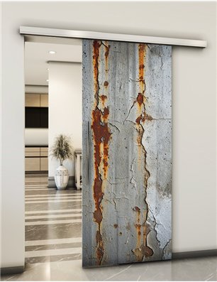 Holzschiebetür Slim-Line - Industrie  Model 1003