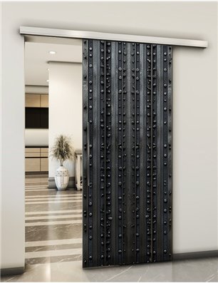 Holzschiebetür Slim-Line - Industrie  Model 1016