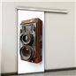 Holzschiebetür Slim-Line - Vintage Model 1007 Holzschiebetür Slim-Line - Vintage Model 1007