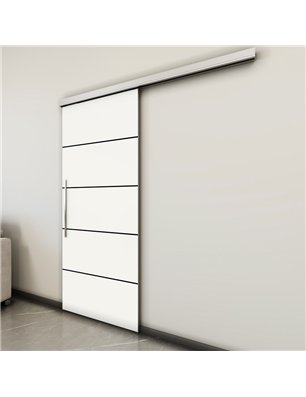 Holzschiebetür Slim-Line - Design-Linien  Model 1001