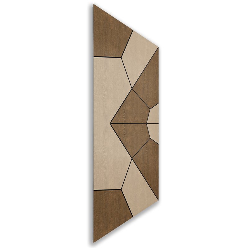 Holzschiebetür Nur Türblatt - Holz-Mix  Model 1075