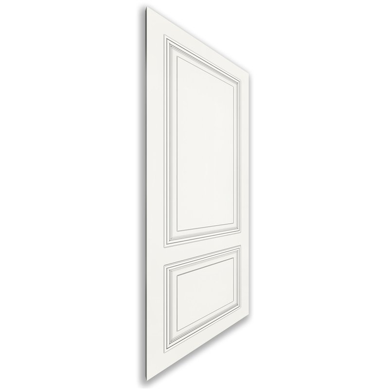 Holzschiebetür Nur Türblatt - Weiss Model 1004 Holzschiebetür Nur Türblatt - Weiss Model 1004