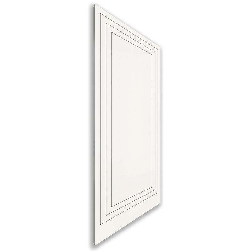 Holzschiebetür Nur Türblatt - Weiss Model 1041 Holzschiebetür Nur Türblatt - Weiss Model 1041