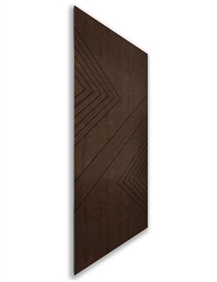 Holzschiebetür Nur Türblatt - Wenge  Model 1010
