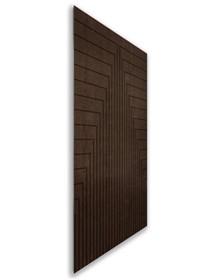 Holzschiebetür Nur Türblatt - Wenge  Model 1052
