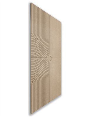 Holzschiebetür Nur Türblatt - Eiche  Model 1017