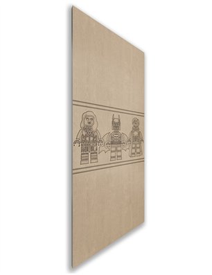 Holzschiebetür Nur Türblatt - Eiche  Model 1063