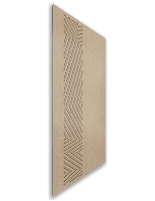 Holzschiebetür Nur Türblatt - Eiche  Model 1070