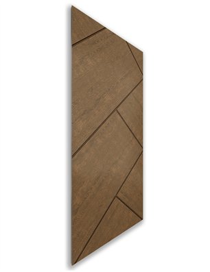 Holzschiebetür Nur Türblatt - Nussbaum  Model 1026