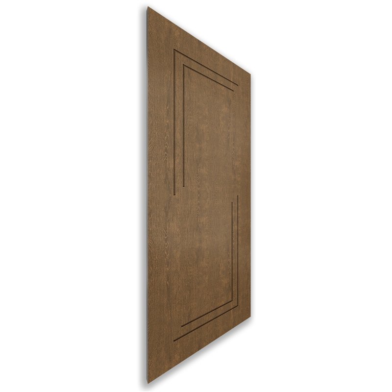 Holzschiebetür Nur Türblatt - Nussbaum  Model 1065