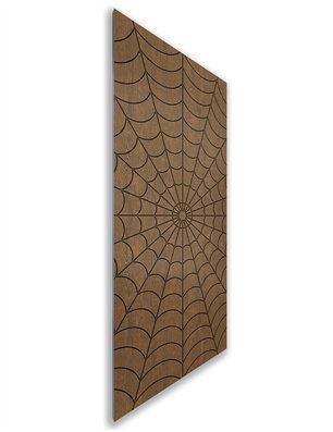 Holzschiebetür Nur Türblatt - Nussbaum  Model 1077