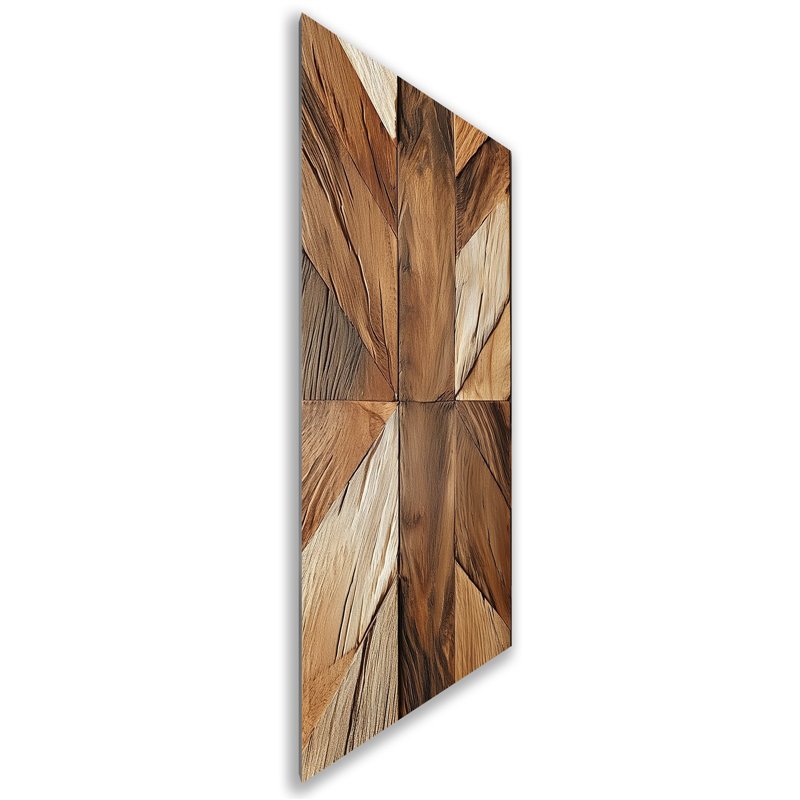 Holzschiebetür Nur Türblatt - Holzkunst  Model 1048