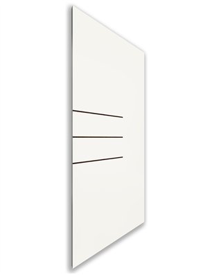 Holzschiebetür Nur Türblatt - Design-Linien  Model 1012