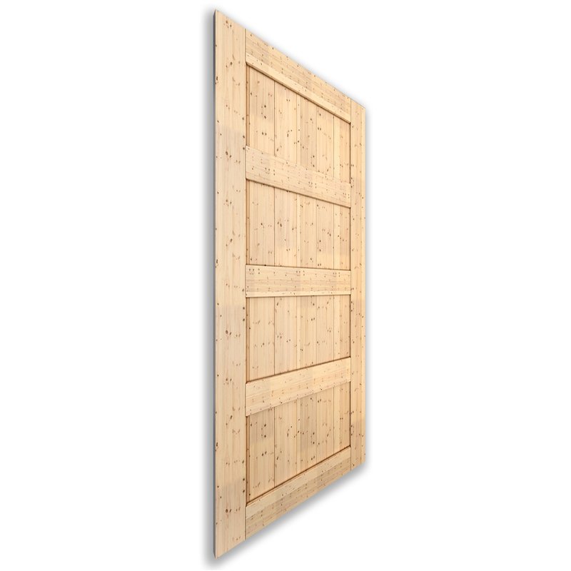 Holzschiebetür Nur Türblatt - Country Model 1003 Holzschiebetür Nur Türblatt - Country Model 1003