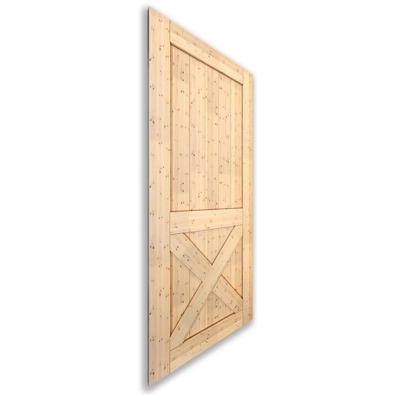 Holzschiebetür Nur Türblatt - Country Model 1005 Holzschiebetür Nur Türblatt - Country Model 1005